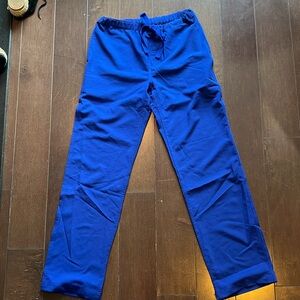 Figs blue scrub pants